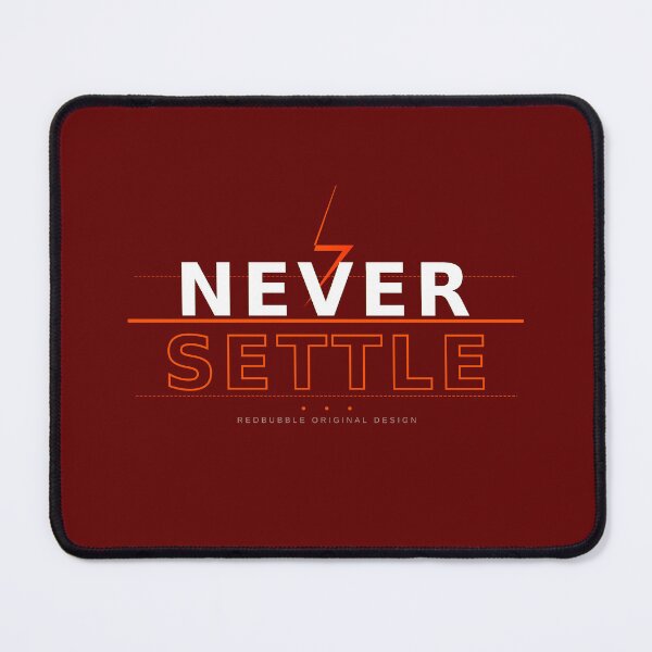 Item preview, Never Settle - Success Mindset designed and sold by simomcse.