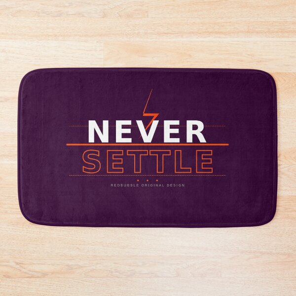 Item preview, Never Settle - Success Mindset designed and sold by simomcse.