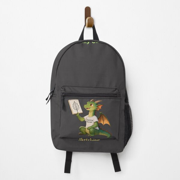 Item preview, Sketching My Calm – Cute Dragon Art Lover Design designed and sold by PropGiantStudio.