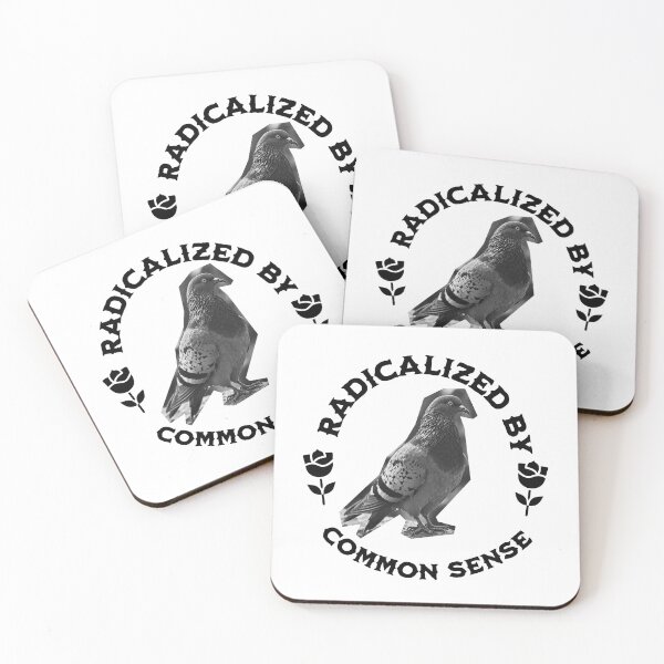 Item preview, Radicalized By Common Sense, Animal Rights, Pigeon Activist designed and sold by petalandarmour.