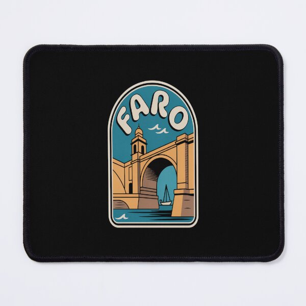 Item preview, Faro Retro Sticker – Algarve Portugal Vintage Travel Art designed and sold by stickercuffs.