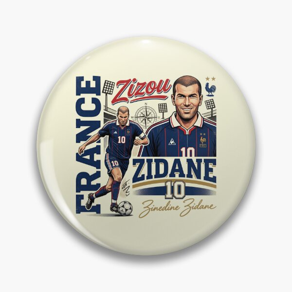 Item preview, Zidane France Vintage designed and sold by GoalFX.
