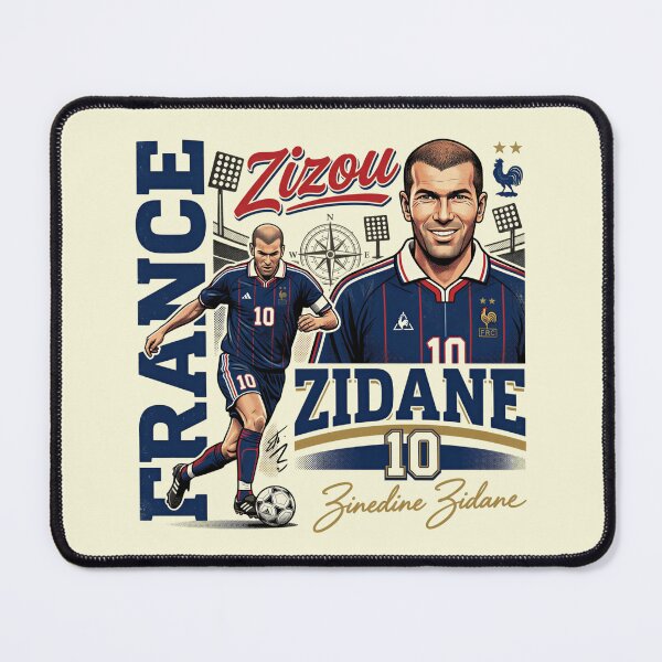 Item preview, Zidane France Vintage designed and sold by GoalFX.