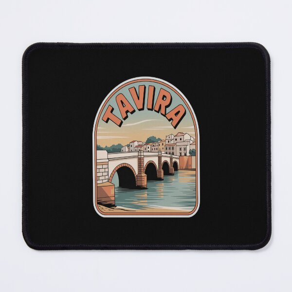 Item preview, Tavira Retro Sticker – Algarve Portugal Vintage Travel Art designed and sold by stickercuffs.