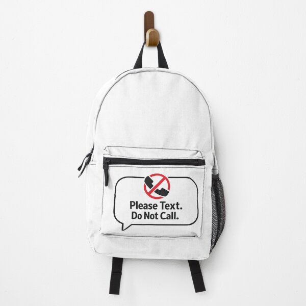 Item preview, Please Text Do Not Call – Funny Anti Social Phone Design designed and sold by MartBook.