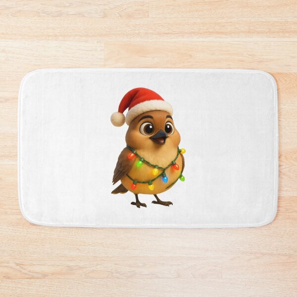 Item preview, Christmas Cedar Waxwing designed and sold by Sillytoe.