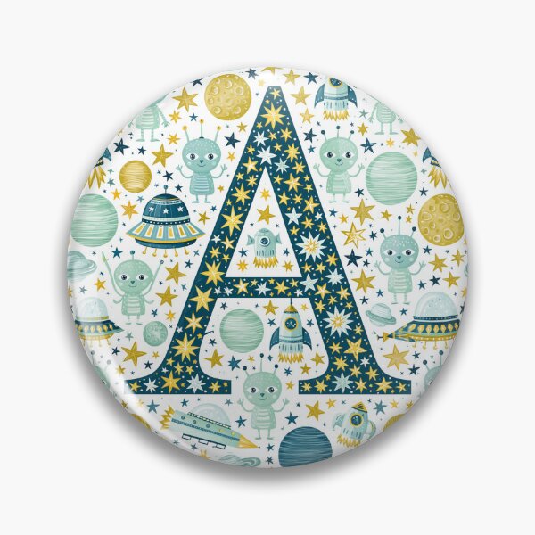 Item preview, A is for Alien designed and sold by BNikiDesigns.