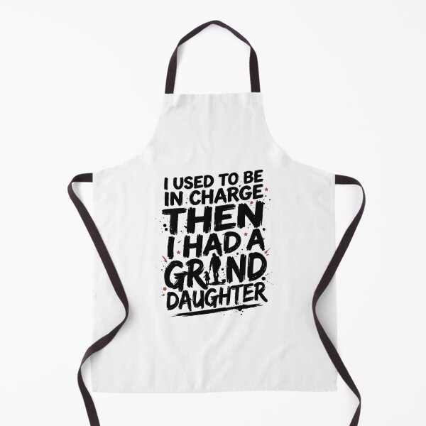 Item preview, I Used To Be In Charge Then I Had A Granddaughter Funny Grandpa Humor Retro Design designed and sold by get55shirt.