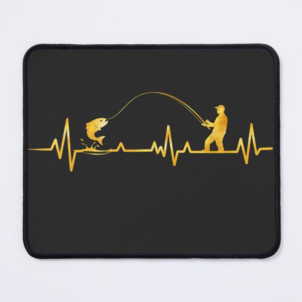 Item preview, Fishing Heartbeat designed and sold by ArtHavenDesign.