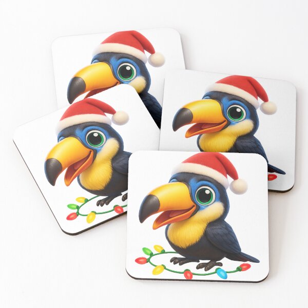 Item preview, Christmas Channel-Billed Toucan designed and sold by Sillytoe.
