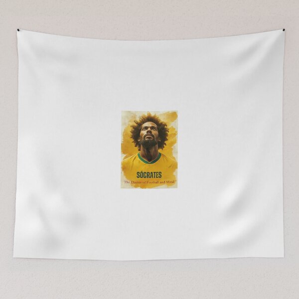 Item preview, Sócrates Brazil Football design designed and sold by jojodebondy.