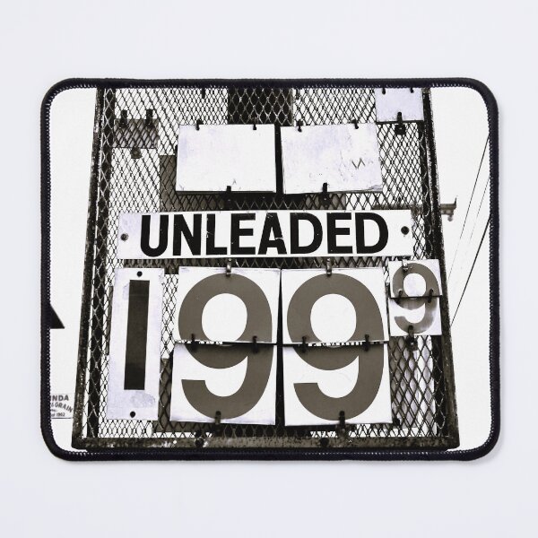 Item preview, Gas Prices of the Past Road Sign - Black & White designed and sold by WHBPhotoArt.