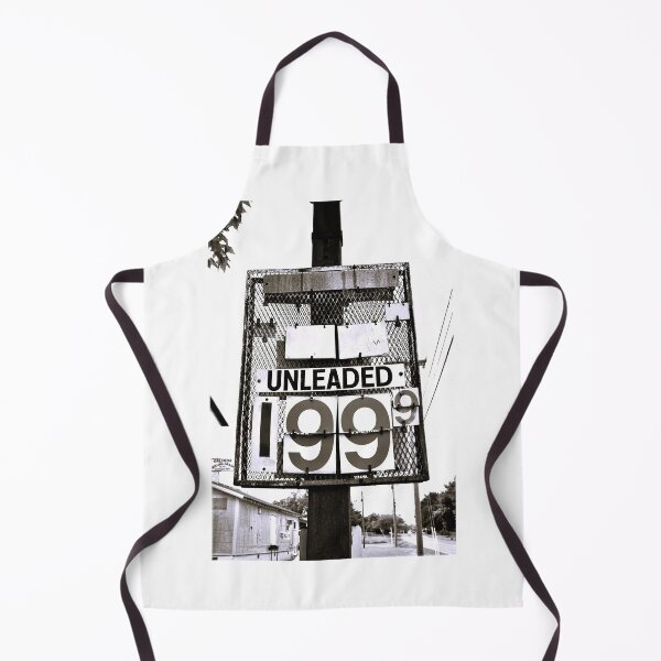 Item preview, Gas Prices of the Past Road Sign - Black & White designed and sold by WHBPhotoArt.