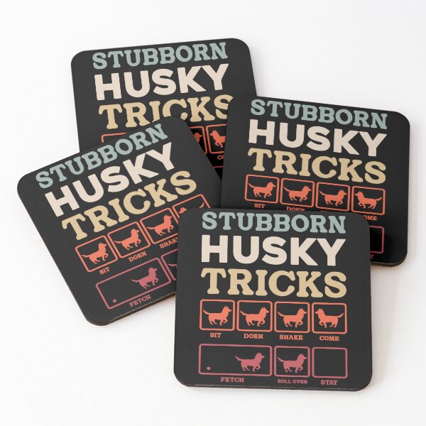 Item preview, Stubborn Husky Tricks Funny Dog Owner Siberian Pet Parent Dog Training designed and sold by PopStars1993.