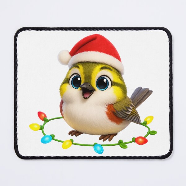 Item preview, Christmas Chestnut-Sided Warbler designed and sold by Sillytoe.