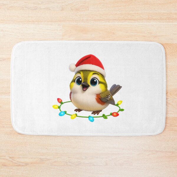 Item preview, Christmas Chestnut-Sided Warbler designed and sold by Sillytoe.