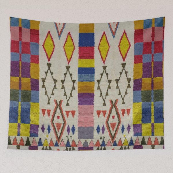 Item preview, Vibrant Amazigh Geometric Motif Illustration designed and sold by SpaceBazaar.