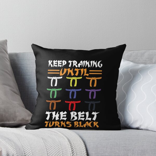 Item preview, Keep Training Until The Belt Turns Black Martial Arts Black Belt Journey designed and sold by PopStars1993.