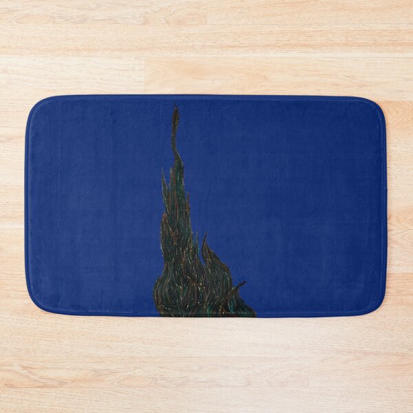 Item preview, Starry Night Cypress Cutout – Van Gogh Inspired Famous Painting Detail designed and sold by EmeraldeaArt.