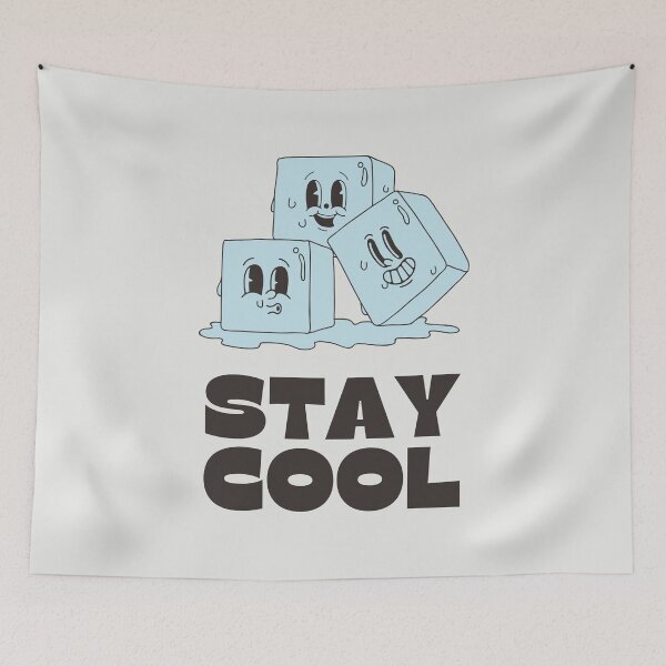 Item preview, Stay Cool Retro Ice Cubes - Vintage 1930s Cartoon Mascot designed and sold by samahl_l.