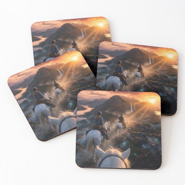 Item preview, Horse Trail Ride in the Highlands designed and sold by LisaMise.