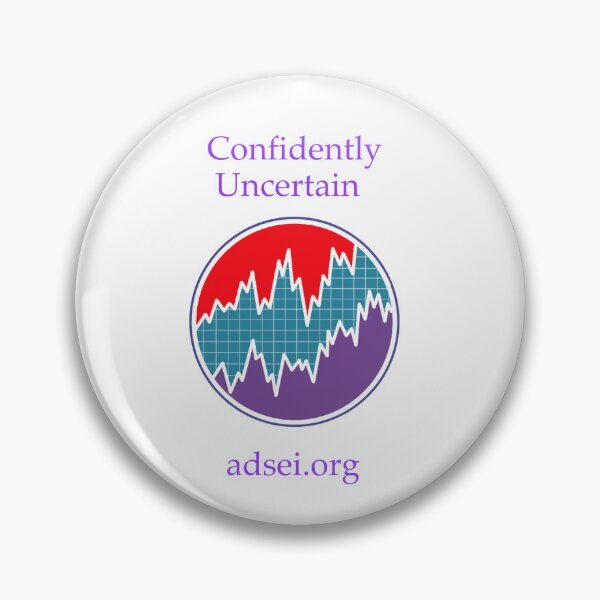 Item preview, Confidently Uncertain designed and sold by Australian Data Science Education Institute.