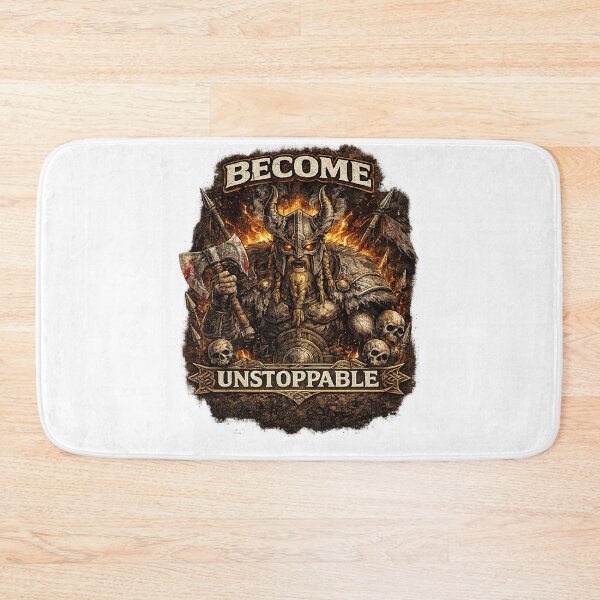 Item preview, Become Unstoppable Viking Warrior Design designed and sold by F2FShop.