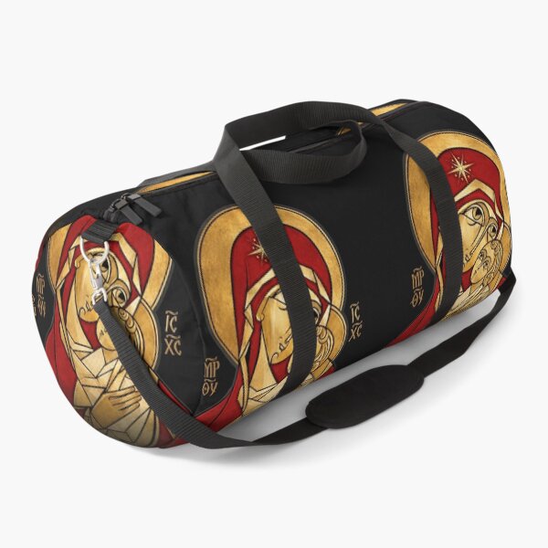 Item preview, Sacred Mother Icon — Byzantine Madonna & Child Luxury Streetwear Design designed and sold by Sanctum Icons.