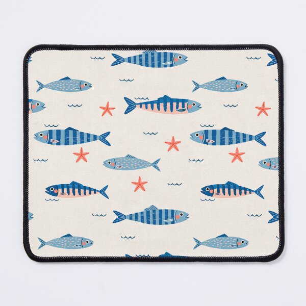 Item preview, Fish pattern designed and sold by Ilze Lucero.