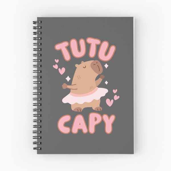 Item preview, capibara tutú designed and sold by InkRiot Studios.