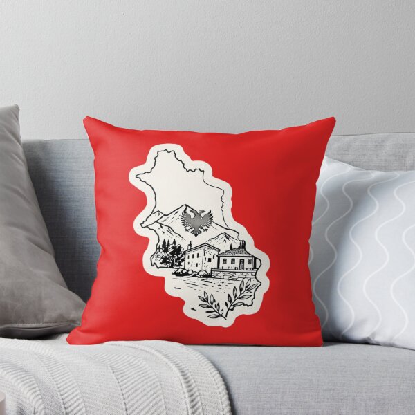 Item preview, Minimalist Albanian Heritage Design – Albania Silhouette Vector Art designed and sold by gluxdesing.