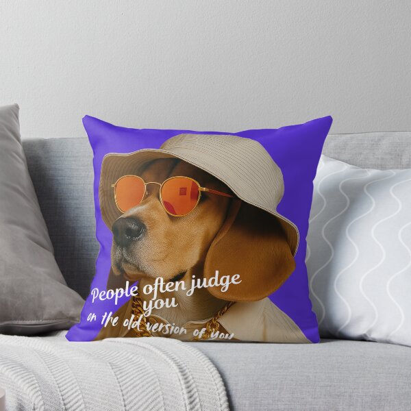 Item preview, cool “dog” People often judge you on the old version of you!.. designed and sold by ekemarket.