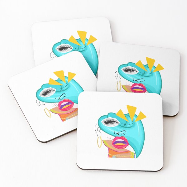 Item preview, Colorful Baddie Pop Art  designed and sold by Girly-PopArt.