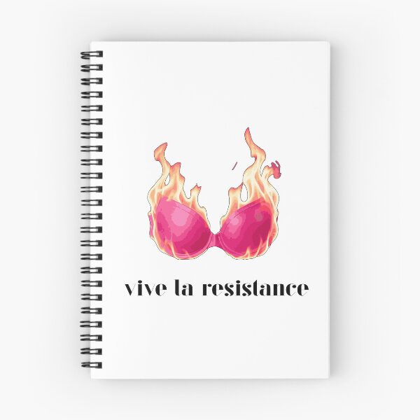 Item preview, Vive La Resistencia Sujetador en llamas Activismo feminista Derechos de las mujeres designed and sold by petalandarmour.