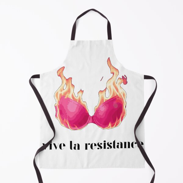Item preview, Vive La Resistance Bra on Fire Feminist Activism Womens Rights designed and sold by petalandarmour.