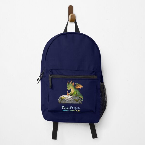 Item preview, Tiny Dragon Big Ideas – Cute Creative Dragon Illustration designed and sold by PropGiantStudio.