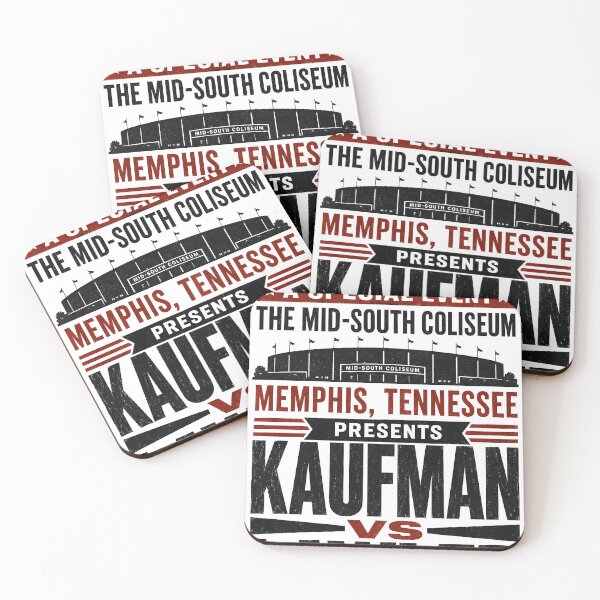 Item preview, Kaufman vs Lawler April 5 1982 Memphis Wrestling Poster designed and sold by The Irish Whip.
