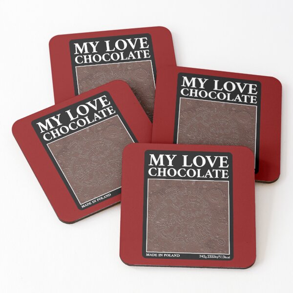 Item preview, Linoleum 1_V2E24DC1_MY LOVE CHOCOLATE designed and sold by ART-OF-ORION.
