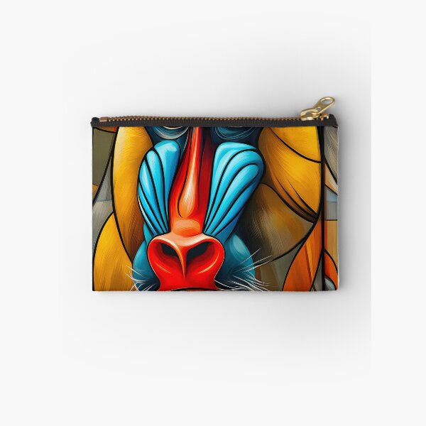 Item preview, Colorful Abstract Baboon Portrait in Artistic Style designed and sold by Artessie.