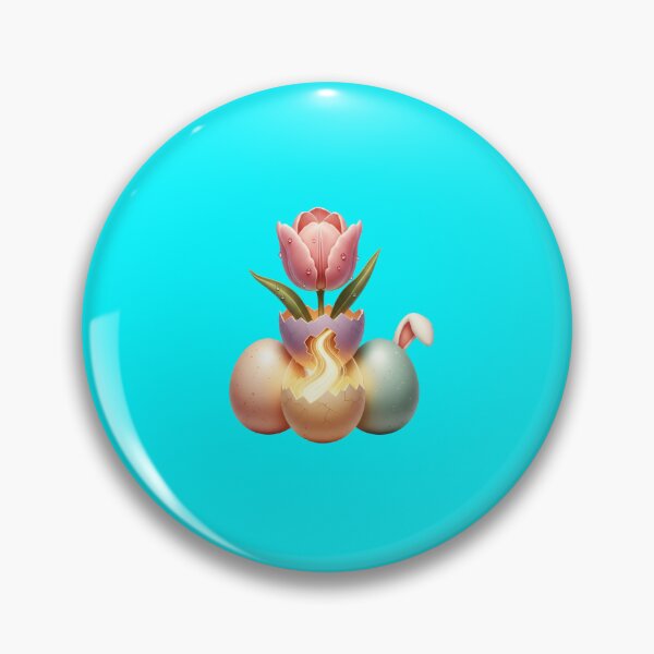 Item preview, Tulip Easter Egg Illustration designed and sold by AbanoubStore.