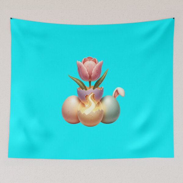 Item preview, Tulip Easter Egg Illustration designed and sold by AbanoubStore.