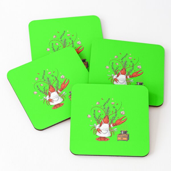 Item preview, Crawfish Chef Illustration designed and sold by AbanoubStore.