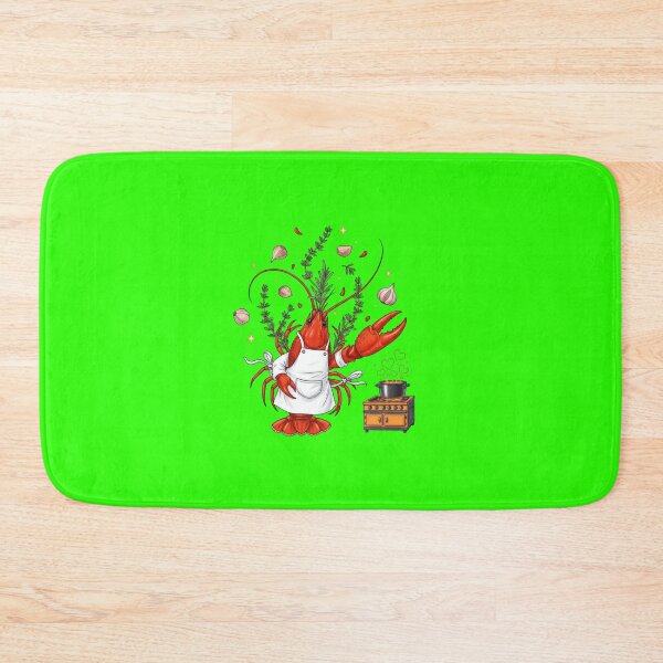Item preview, Crawfish Chef Illustration designed and sold by AbanoubStore.