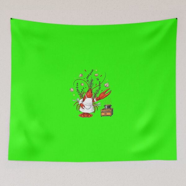 Item preview, Crawfish Chef Illustration designed and sold by AbanoubStore.