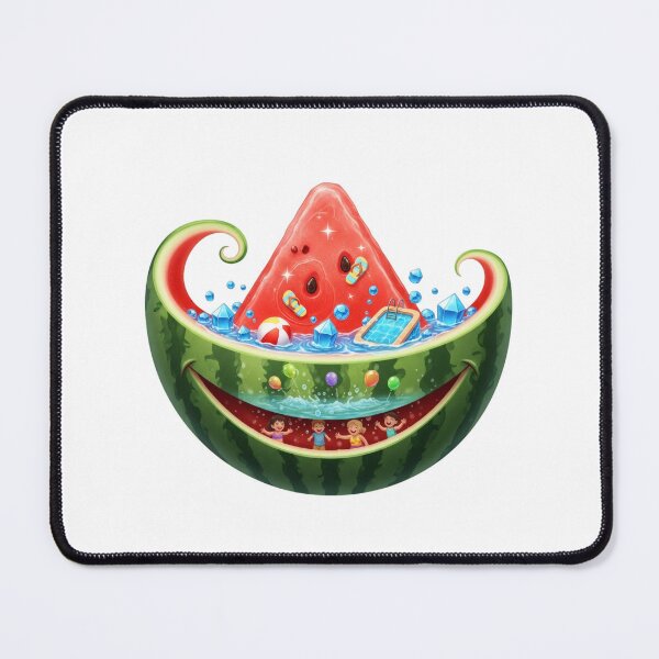 Item preview, Watermelon Fantasy Minimal Illustration designed and sold by AbanoubStore.