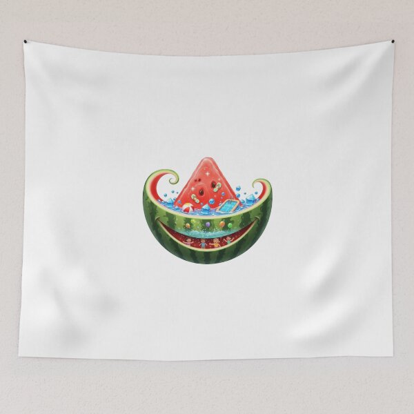 Item preview, Watermelon Fantasy Minimal Illustration designed and sold by AbanoubStore.