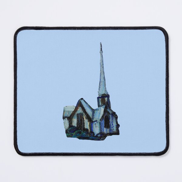 Item preview, Starry Night Church Cutout – Van Gogh Famous Painting Detail designed and sold by EmeraldeaArt.