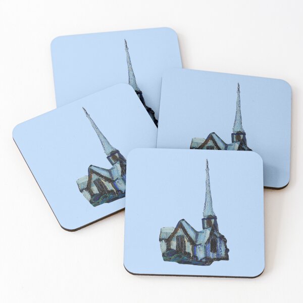 Item preview, Starry Night Church Cutout – Van Gogh Famous Painting Detail designed and sold by EmeraldeaArt.