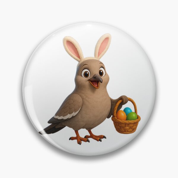 Item preview, Easter White-Winged Dove designed and sold by Sillytoe.
