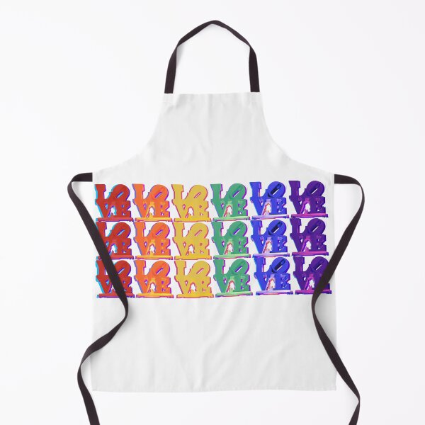 Item preview, LOVE in rainbow designed and sold by FeralCatDad.
